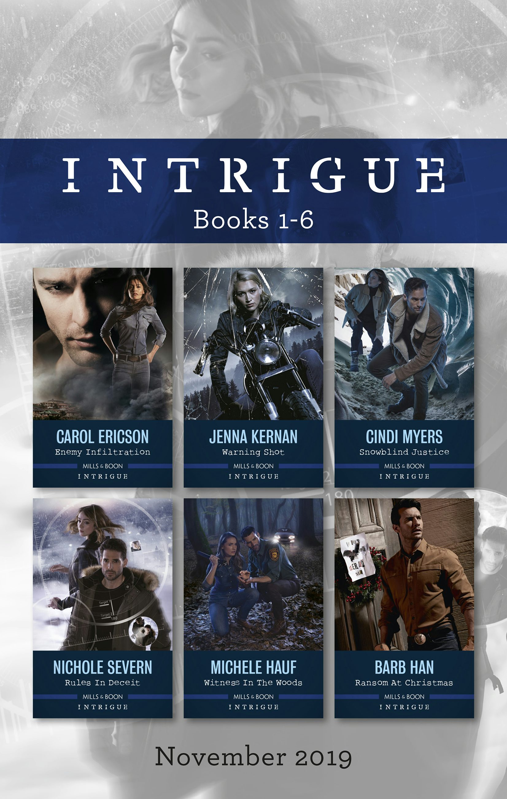 Intrigue Box Set 1 6 by Carol Ericson Buy direct from publisher