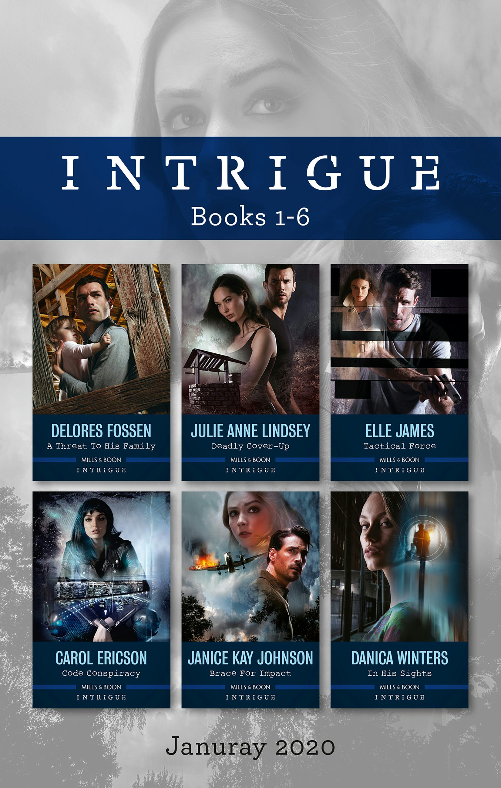 Intrigue Box Set 1-6 Jan 2020 by Carol Ericson | Buy direct from ...