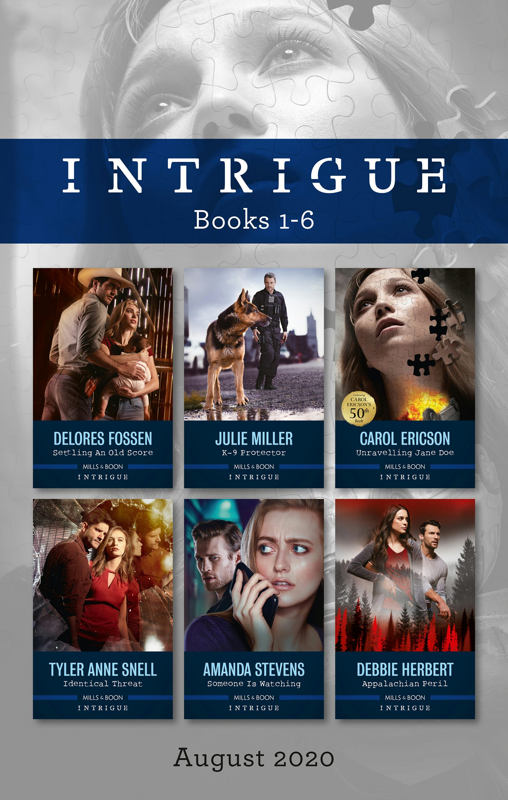 Intrigue Box Set 1-6 Aug 2020 by Julie Miller | Buy direct from ...
