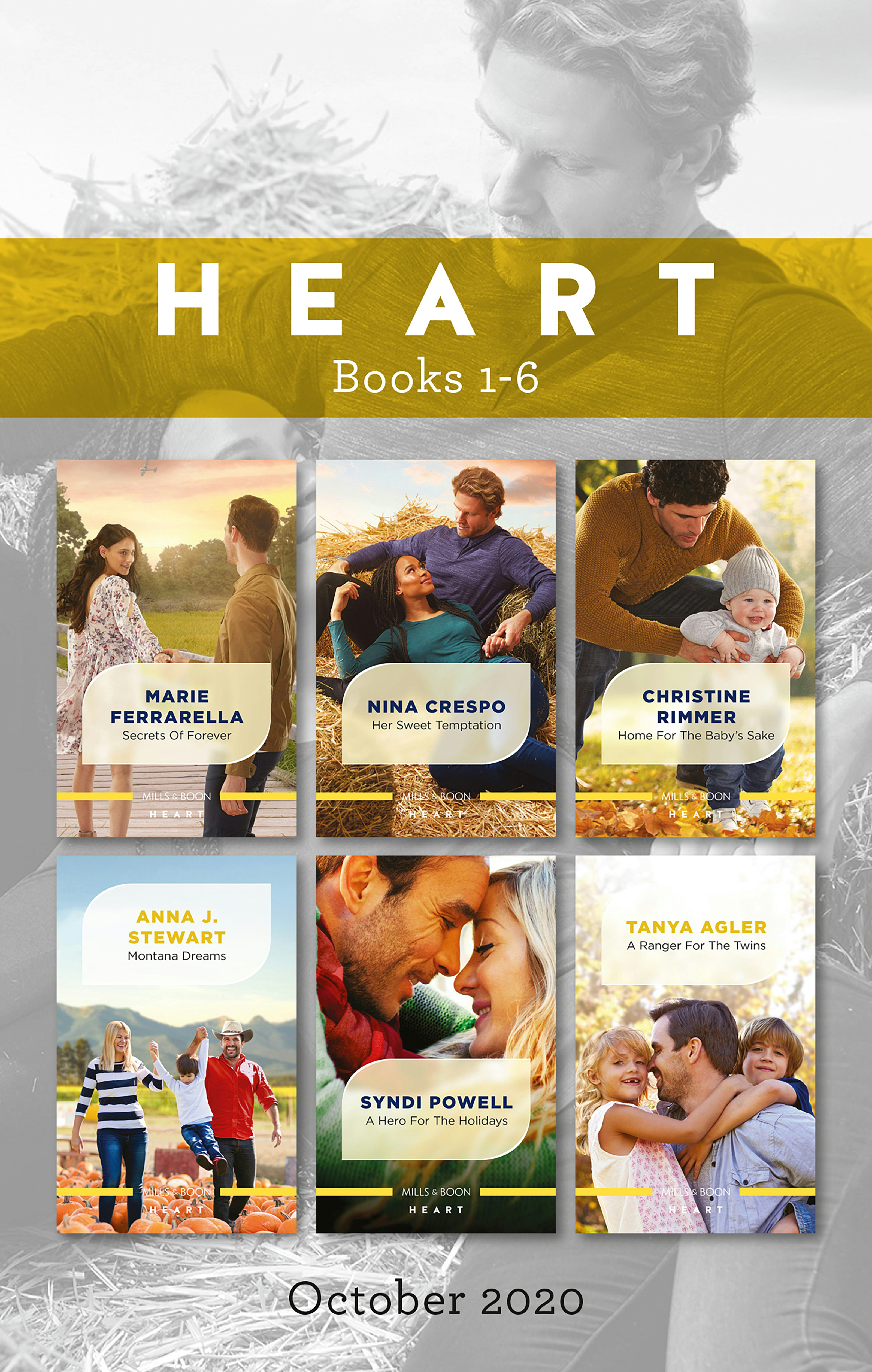 Heart Box Set 1-6 Oct 2020 by Marie Ferrarella | Buy direct from ...